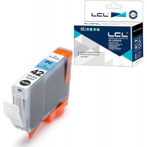 Cartouche d'encre Compatible CLI42 CLI-42 CLI-42PC (1 Photo Cyan) Remplacement pour Canon PIXMA Pro-100/Pro-100S - Neuf