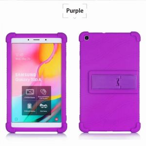 Coque Pour Samsung Galaxy Tab A 8.0 2019 Sm-T295 Sm-T290,Étui De Protection Antichoc En Silicone Pour Tablette-Sm-T290-Violet - Neuf