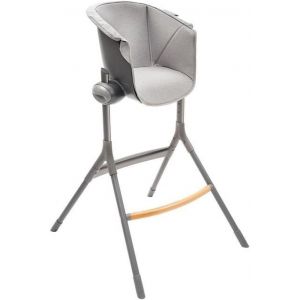 Coussin Pour Chaise Haute B&eacute;b&eacute;, Compatible Chaise Haute Up And Down, Ergonomique, Ultra Confortable, Pratique, Facile D'entretien, Grey - Neuf