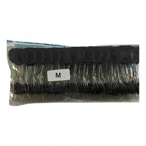 100 Groupes Ovale De P&ecirc;che Bobber En Caoutchouc Poisson Haricots Stoppeur Espace Haricots Flotteur Carpe De Mer Accessoires Accessoires De P&ecirc;che &Agrave; La Mouche -M,Stripe - Neuf