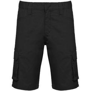 Bermuda Multipoches - Homme - Wk713 - Noir - Neuf
