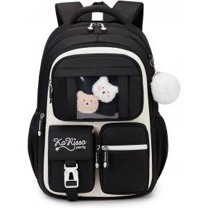 CHECARZHN--NO1-Cartable Fille Primaire Ce1 Ce2 Cm1 Cm2 Sac A Dos Enfant 22L, Ergonomique | Sangle De Poitrine | Impermeable | Kawaii, Sac À Dos Scolaire Sac Ecole Fille 7-10 Ans - Neuf