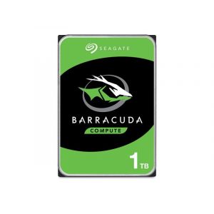 Seagate Barracuda ST1000DM014 - Disque dur - 1 To - interne - 3.5" - SATA 6Gb/s - 7200 tours/min - mémoire tampon : 256 Mo - Neuf
