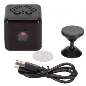 Mini camera WiFi 4K HD, detection de mouvement, enregistrement en boucle, vision nocturne, micro camescope pour la securite a domicile et en exterieur - Neuf