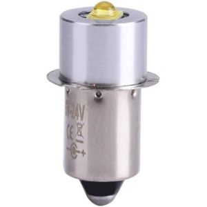 Yemaesre-5w 6-24v P13.5s Torch Led De Rechange De Haute Luminosité Lampe De Poche Torches En Métal Ampoule En Plein Air Haute Luminosité Randonnée Camping Lampe De Pêche Lumières - Neuf