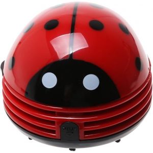 LETNERNY-Mini Aspirateur En Forme De Coccinelle - Mini-Aspirateur De Table Électrique Table Bureau Coussin Voiture - Neuf