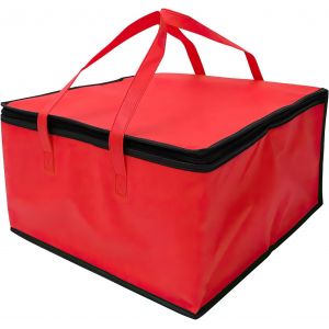 Mevronisshop-Grand Sac Isotherme 40 X 40 X 24 Cm Pour G&acirc;teaux, Pizza, Bo&icirc;te &Agrave; Bi&egrave;re, Livraison De Nourriture, Sac Isotherme Pour Aliments Froids Et Chauds, Grande Capacit&eacute;, Pliable - Neuf
