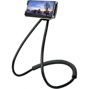 Support Réglable, Support Universel Pour Téléphone Portable, Support De Bureau 360° Avec Bras Long Flexible, Support Multifonction Pour Smartphone (Noir) - Neuf