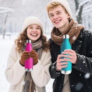 Bouteille Isotherme, Acier Inoxydable 18/8, Gourde Isotherme, 750ml Sans Bpa, &Eacute;tanche Double Isolation, Gourde Inox Pour Le Camping, Les Gymnases, Sports De Plein Air - Neuf