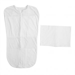 Gigoteuse En Polyester Respirant Pour Nouveau-Ne, Couverture Chaude Et Emmaillotee (Blanc S) - Neuf