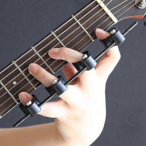 Elargisseur De Doigts Reglable, Bandes D'entrainement De Resistance Pour Guitare, Basse, Piano, Systeme De Vitesse Des Doigts, Accessoires De Renforcement Des Mains - Neuf