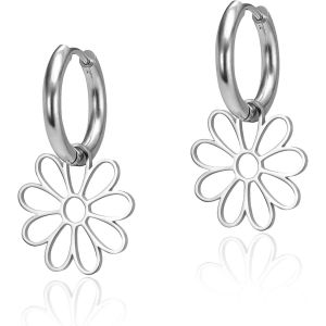 Kal-Boucles D'oreilles Boh&egrave;me Marguerites Pour Femme, Boucles D'oreilles Tournesol, Boucles D'oreilles En Forme De Marguerite, Cadeaux Pour Maman, Soeur, Amie - Neuf