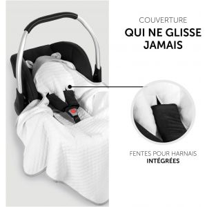 Kalanka-Couverture Enveloppante Bébé Snuggle N Dream - Nid D'ange Siege Auto, Poussette, Nacelle Avec Harnais 5 Points, Lavable - - Neuf