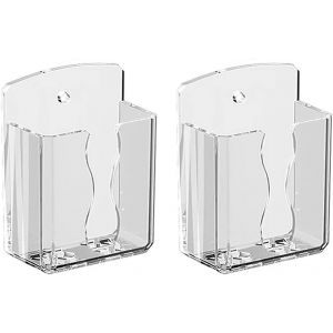 acdsgd-Lot de 2 supports muraux universels transparents pour climatiseur - Support de chargement multi-usage pour t&eacute;l&eacute;phone - Bo&icirc;te de rangement - Neuf