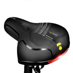 Selle De Velo Confortable Et Respirante, Coussin De Selle De Velo Resistant A L'eau Avec Double Absorption Des Chocs - Neuf