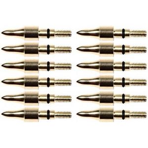 12pcs 100grn Vis Noire Dans La Pratique Pointes De Flèches,Pointes De Champ De Balle De Tir À L'arc,Arbalètes De Petit Gibier Arcs Composés - Neuf