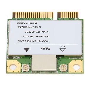 Rtl8822ce Carte Mini Pcie Wifi, 2.4ghz 5ghz 5g Adaptateur Réseau Double Bande Carte Lan Sans Fil Pour Ordinateurs Portables, Ordinateurs, Etc., Plug And Play - Neuf