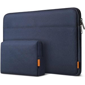 Housse 13 Pouces Compatible Avec 13.6 Macbook Air M3/A3113 M2/A2681, 13 Macbook Air M1/A2337 2025-2018, 13 Macbook Pro M2/A2686 M1/A2338 2022-2016, 12.3Surface Pro 11/10/9/X/8/7/6/5/4/3, Bleue - Neuf