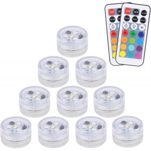 Mini Lumières Led Submersibles, Lumières Sous-Marines Aled Light Wa - Neuf