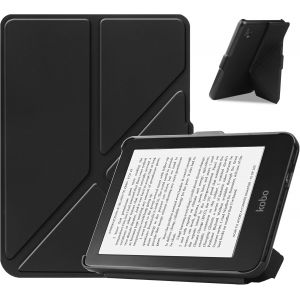 GUOP-Slimshell Coque De Protection Pour Kobo Clara Colour/Bw 2024/2E 2022 Liseuse 6"",Étui Magnétique Auto Réveil/Sommeil - Noir - Neuf