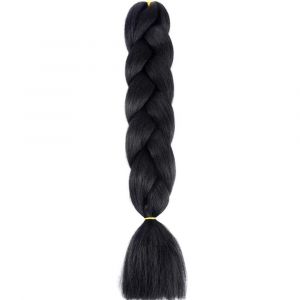 Extensions De Tresses Jumbo Box De 24 Pouces, Tresses Synthétiques À Faire Soi-Même Pour Enfants, Rose, Violet, Jaune, Gris - Neuf