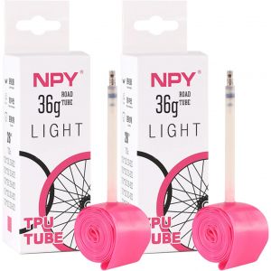 Subzonal-2pcs 85mm Chambres &Agrave; Air 700cx18-32c En Tpu Pour V&eacute;lo De Route,Avec Embout Fran&ccedil;ais L&eacute;g&egrave;res,R&eacute;sistantes &Agrave; L'oxydation,Aux Temp&eacute;ratures &Eacute;lev&eacute;es,Robustes Et Increvables Ultra-L&eacute;g&egrave;res Portables - Neuf