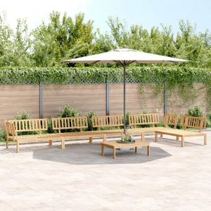 Prolenta Premium - Salon Palette De Jardin 6 Pcs Bois D'acacia Massif - Neuf
