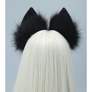 Tzf-Bandeau Oreilles De Loup Oreilles De Chat Bandeau De Renard L'anime Cosplay Animaux Accessoires Halloween Costume De Noël Carnaval Fêtes - Neuf