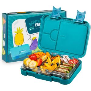 Lunch Box Enfant, Boite Repas Compartiment, Boite À Lunch Bento Colorée, Boite A Gouter Enfant Sans Bpa, Boite Dejeuners Etanche Et Lavable Au Lave-Vaisselle, Boite Dejeuner Et Tartine - Neuf