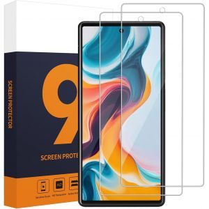LOT DE 2 FILMS DE PROTECTION D'&Eacute;CRAN EN VERRE BLIND&Eacute; POUR GOOGLE PIXEL 6 5G, 2.5D ULTRA TRANSPARENT GOOGLE PIXEL 6, ANTI-BULLES, ANTI-POUSSI&Egrave;RE, ANTI-RAYURES, GOOGLE PIXEL 6 - Neuf