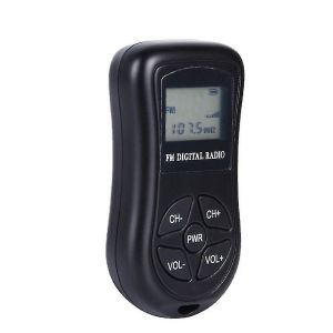 Radio De Poche, Écran Lcd Portable Radio Numérique Mini Radio Fm Avec Écouteurs Et Cordon Petit - Neuf