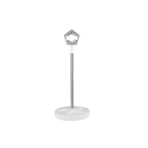 Support de s&egrave;che-cheveux r&eacute;glable avec rotation &agrave; 180 degr&eacute;s et fonction support pour t&eacute;l&eacute;phone - Neuf