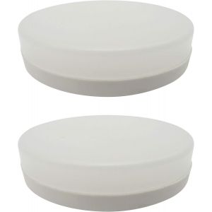 Lot de 2 spots LED GX53 9 W blanc chaud 220/230 V - Neuf