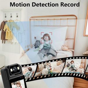 L12 Wifi Mini Cam&eacute;ra 1080p Enregistreur Vid&eacute;o Num&eacute;rique Portable Petit Corps Cam&eacute;ra 180 Rotation Sport De Plein Air - Neuf