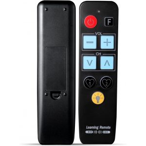 Télécommande TV Universelle à Grands Boutons pour Seniors avec rétroéclairage, Télécommande TV Universelle - Simple et Facile à Utiliser - Neuf