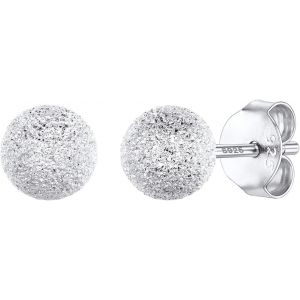Kal-Boucles D'oreilles En Argent Sterling 925 Clous D'oreilles Coeur/Étoile/Lune/Cercle/Ronde Plaqué Platine/Or 18k/Or Rose Cadeau Saint Valentin Boucles D'oreilles Sets Femme Fille - Neuf