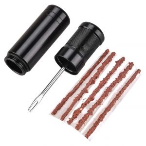 Pneu De V&eacute;lo Kit De R&eacute;paration - 1 Kit D'urgence En Caoutchouc Correctifs Bandes, Portable Correction Instantan&eacute;e De L'outil Pour Un Usage Professionnel - Neuf