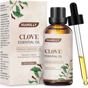 Huile Essentielle Clou De Girofle 100ml, Huiles Essentielles Pour Diffuseur Naturelle De Qualit&eacute;, Huile Aromath&eacute;rapie Pour Massage, Bougie, Savon, Bain, Spa, Am&eacute;liorer La Peau - Neuf