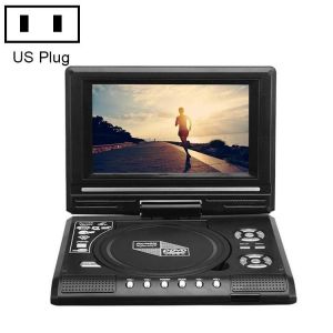 Lecteur DVD portable-7,8 pouces,USB,SD/ MMC,Fonction de jeu-Prise US - Neuf