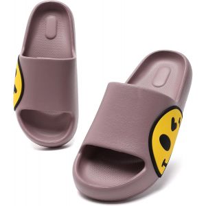 Kalanka-Femmes Hommes Plage Chaussons D'été Sliders Sandales,Chaussons Enfant Souples,Salle De Bains Piscine Douche Anti-Slip Pantoufles Tongs Pour Intérieur Et Extérieur - Neuf