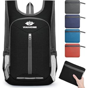 KALANKA-Sac à Dos Pliable Ultraléger 16L, Sac à dos de Randonnée Étanche Sac à dos de Voyage, Petit Sac à Dos Packable Daypack pour Femme Homme Plein Air Camping Voyage Escalade - Neuf