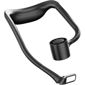 Noir Portable Cou Ventilateur avec Lumière LED Mini Mains-Libres USB Personnelle Ventilateur 3 Vitesses de Vent et 3 Modes de Lumière, de 6 à 13 Heures de Vie de la Batterie R - Neuf