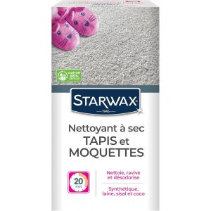 KALANKA-Nettoyant à Sec pour Tapis et Moquettes - 500g - Idéal pour Nettoyer et Raviver les Tapis et Moquettes - Pour Fibres Synthétiques et Naturelles, 1 Unité (Lot de 1) - Neuf