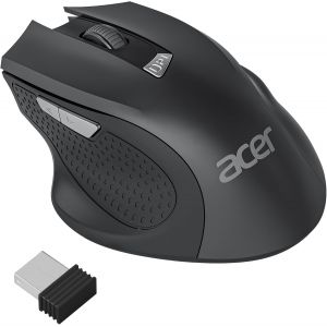 KALANKA-Souris sans Fil, Souris Ordinateur Ergonomique, 2.4GHz avec Mini récepteur USB, Souris Optique USB, 6 Boutons Programmables, 1600 PPP, Compatible avec PC/Mac/Laptop/Chromebook - Neuf