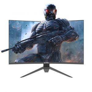 KTC H32S17 Moniteur de jeu incurv&eacute; 32 pouces 1500R 2560x1440 QHD 165Hz 16:9 ELED 99% sRGB HDR10 Temps de r&eacute;ponse MPRT 1ms Compatible faible bleu - Neuf
