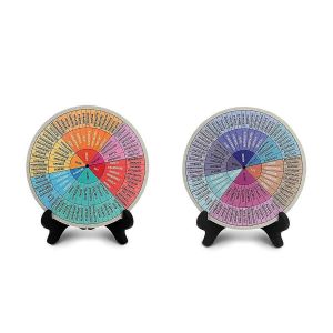 Roue des &eacute;motions,roue des &eacute;motions double face avec support,indispensable pour tout cabinet de conseil,roue des &eacute;motions S - Neuf