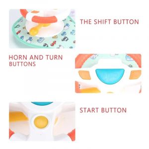 Simulateur De Voiture Simulateur Volant Voiture Si&egrave;ge Arri&egrave;re B&eacute;b&eacute; Et Tout-Petit Puzzle Cadeau D'anniversaire Pour Les Enfants - Neuf