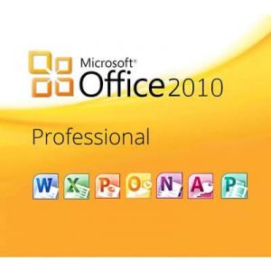 Microsoft Pack Office 2010 Pro Professional 32/64 Bit - Neuf