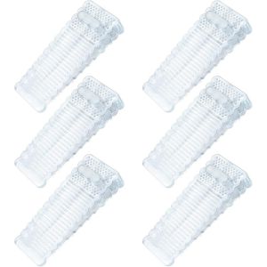 6 Pi&egrave;ces Arr&ecirc;ts De Portes,But&eacute;e De Porte En Caoutchouc Cale De Porte R&eacute;glable En Hauteur R&eacute;glable Antid&eacute;rapant,But&eacute;e De Porte Cale Antid&eacute;rapant Pour Porte De Balcon,Salle De Bain - Neuf