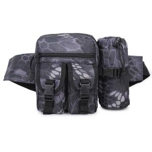Sac banane de sport polyvalent pour homme et femme, avec ceinture ajustable et poches multiples. - Neuf